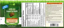 Label for Only One Liquid-Gel Multi