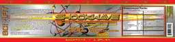 Label for Shockwave Fruit Punch