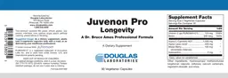 Label for Juvenon Pro Longevity