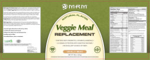 Veggie Meal Replacement Vanilla Bean