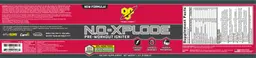 Label for N.O.-Xplode Green Apple