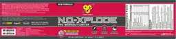 Label for N.O.-Xplode Watermelon