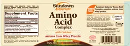 Label for Amino Acid Complex With Calcium