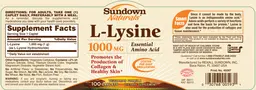 L-Lysine 1000 mg