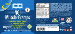 Label for NO! Muscle Cramps