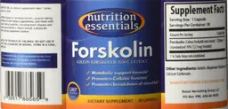 Label for Forskolin