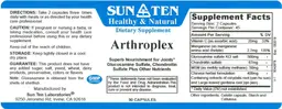 Label for Arthroplex