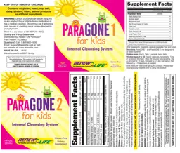 Label for ParaGONE 2 For Kids