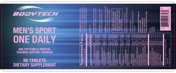 Label for Men's Sport One Daily