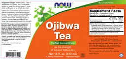 Label for Ojibwa Tea