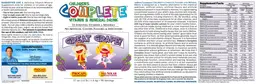 Label for Children's Complete Vitamin & Mineral Drink Great Grape!