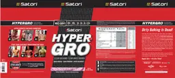 Label for Hyper-Gro Rich Strawberry Swirl