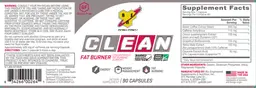 Label for Clean Fat Burner