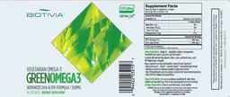 Label for Green Omega3