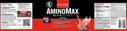 Label for AminoMax Tropical Fruit Punch