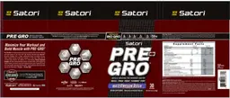Label for Pre-Gro Delicious Watermelon Rush