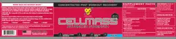Label for Cellmass 2.0 Blue Raz