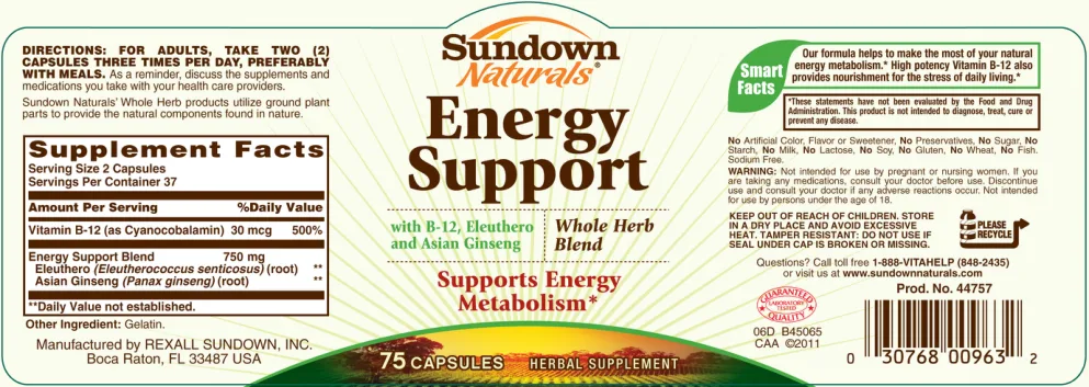 Label for Energy Support
