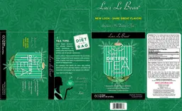 Label for Super Dieter's Tea Peppermint