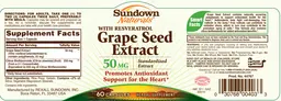 Grape Seed Extract 50 mg