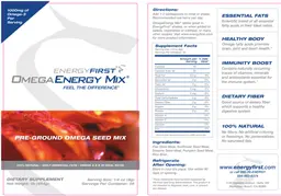 Label for OmegaEnergy Mix