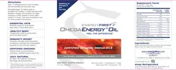 Label for OmegaEnergy Oil