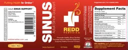 Label for Sinus Adult Sinus Support