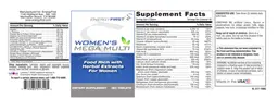 Label for Women's Mega Multi