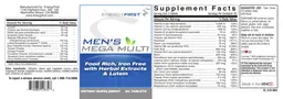 Label for Men's Mega Multi