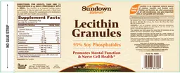 Label for Lecithin Granules