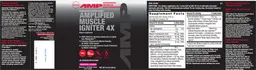 Label for Amplified Muscle Igniter 4X Tropical Punch