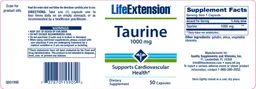 Label for Taurine 1000 mg