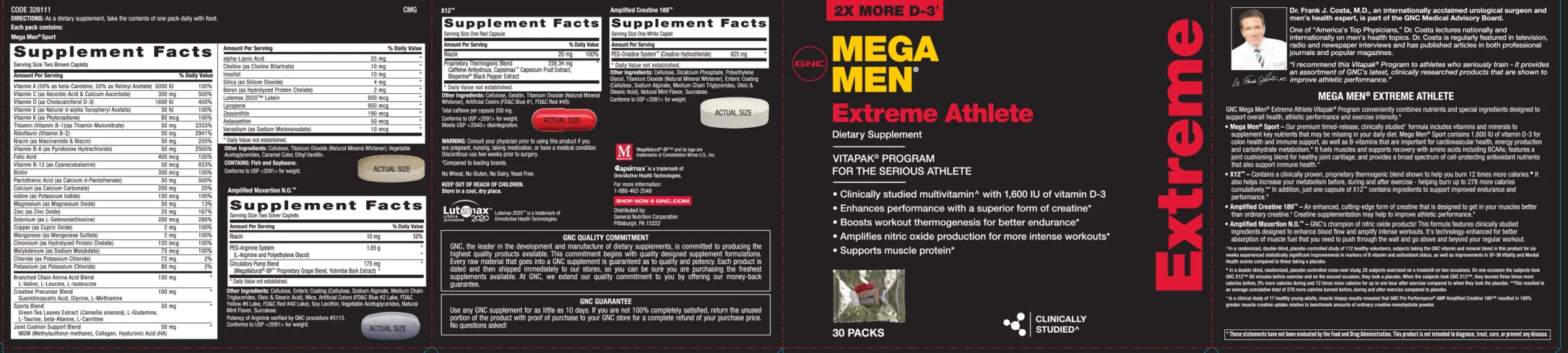 Label for Mega Men Sport