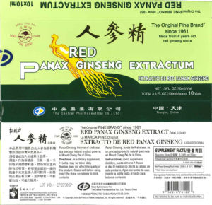 Red Panax Ginseng Extractum