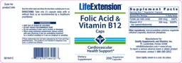 Folic Acid & Vitamin B12 Caps