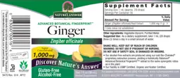 Ginger 1,000 mg Alcohol-Free