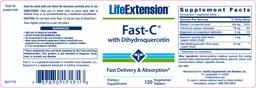 Label for Fast-C With Dihydroquercetin