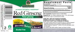 Red Ginseng 2000 mg