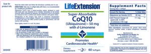 Super-Absorbable CoQ10 (Ubiquinone) 50 m