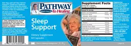 Label for Sleep Support