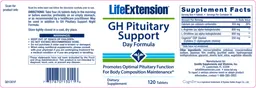 Label for GH Pituitary Support Day Formula