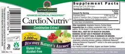 Label for Cardio Nutriv