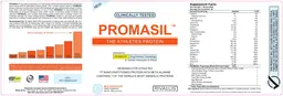 Label for Promasil Milk Chocolate