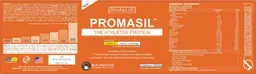 Label for Promasil Milk Chocolate