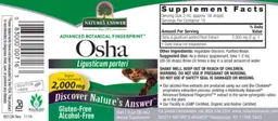 Label for Osha 2,000 mg