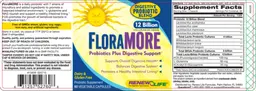 Label for FloraMORE