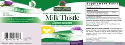 Label for Milk Thistle