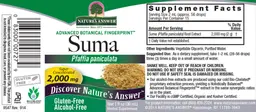 Label for Suma 2,000 mg