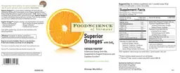 Label for Superior Orange With CoQ10
