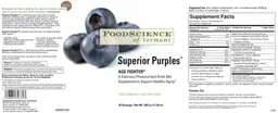 Label for Superior Purples